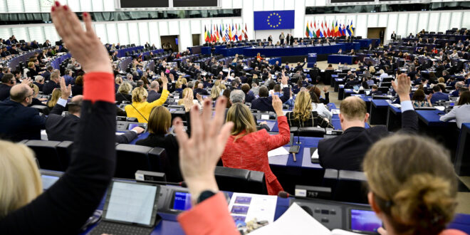 EP Plenary session - Voting session. PHOTO: European Union 2025.